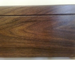 MDF Veneered Walnut Skirting - Shaker Profile 147mm (4 x 3.6m pack)